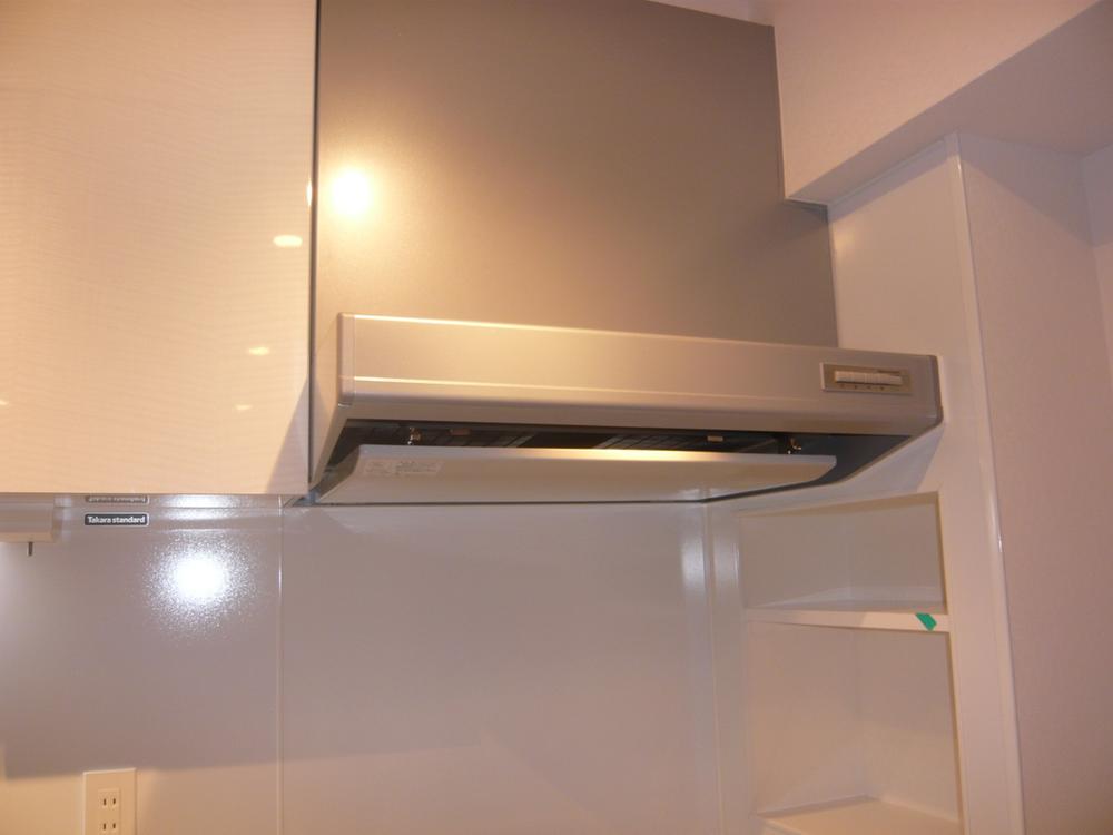 Kitchen. Ventilation fan with rectification version