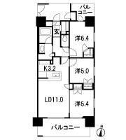 Floor: 3LDK, occupied area: 68.35 sq m, Price: 40,485,960 yen ・ 47,588,760 yen, now on sale