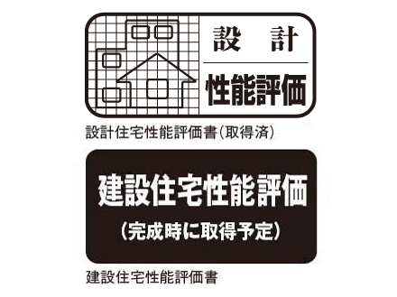 Building structure.  [Housing Performance Evaluation Report] In the "Law on the promotion and the like of the housing of the Quality Assurance (goods 確法)" the court system, which is defined in the (application is optional), Objective and so fairly quality is evaluated, It is safe for those who live. (All houses to be acquired  ※ For more information see "Housing term large Dictionary")