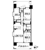Floor: 3LDK + BW, the occupied area: 70.52 sq m, Price: TBD