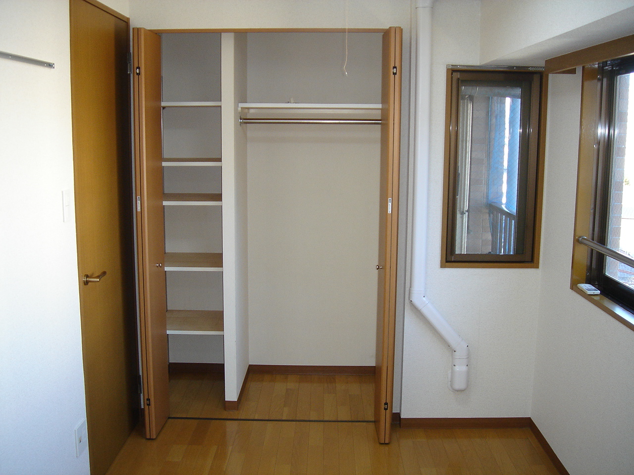 Living and room. Western-style closet