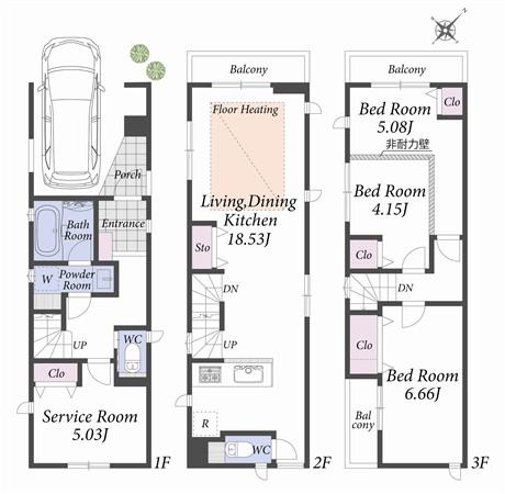 Floor plan. Floor plan B Building