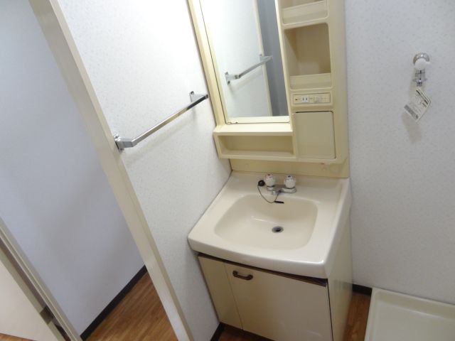 Washroom. Independent wash basin