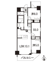 Floor: 2LDK + S (storeroom) + TR + SIC, the occupied area: 67.33 sq m, price: 41 million yen, currently on sale