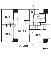 Floor: 2LDK + S (storeroom) + WIC + SIC, the occupied area: 67.08 sq m, Price: 35,900,000 yen, now on sale