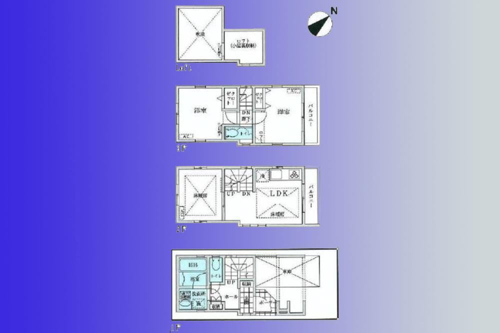Floor plan.  ☆ The Tokimeki not Nora in floor plan ☆ For more details, please contact 0120-878-011. 