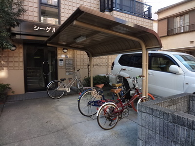 Other common areas. Bicycle-parking space