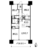 Floor: 3LDK + N + WIC, the area occupied: 67.8 sq m, Price: 42,500,000 yen, now on sale