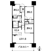 Floor: 3LDK + WIC, the occupied area: 67.98 sq m, Price: 41,100,000 yen ・ 42,400,000 yen, now on sale