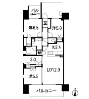 Floor: 3LDK + MR + N + WIC, the area occupied: 77.4 sq m, Price: 49,800,000 yen, now on sale