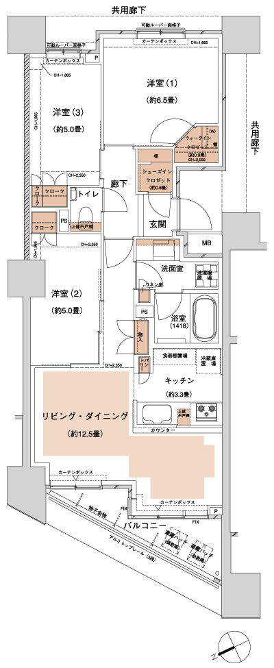 Floor: 3LD ・ K + WIC + SIC, the occupied area: 70.18 sq m, Price: TBD