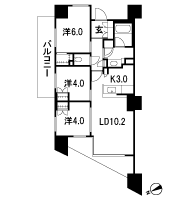 Floor: 3LD ・ K + WIC, the occupied area: 60.27 sq m, Price: TBD