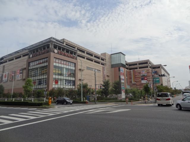 Shopping centre. Minamisunamachi shopping center scan Namo 1300m until the (shopping center)