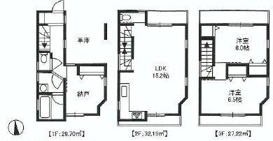 Floor plan. 37,800,000 yen, 2LDK+S, Land area 52.44 sq m , Building area 89.11 sq m