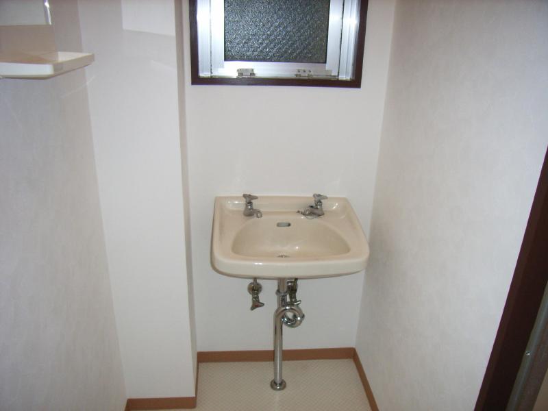 Washroom. Wash basin