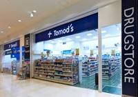 Drug store. Tomod's Until Sunamo shop 1084m