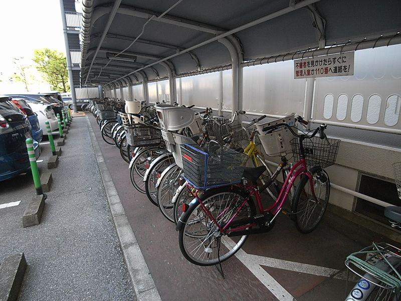 Other common areas. Bicycle-parking space