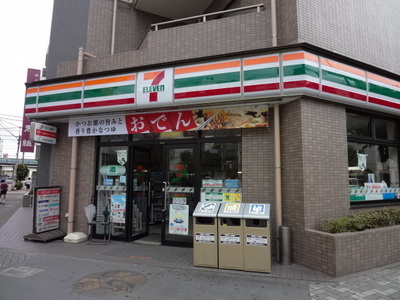 Convenience store. Seven-Eleven Koto Kameido 2-chome up (convenience store) 286m