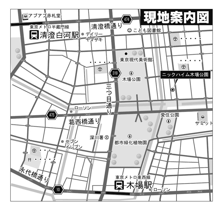 Local guide map