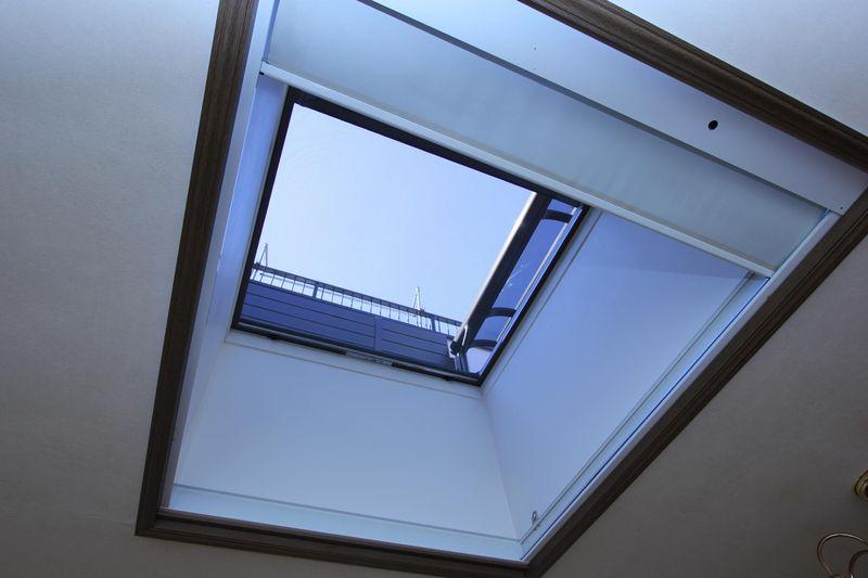 Other introspection. With a skylight that can be opened in a single switch