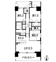 Floor: 3LDK, the area occupied: 76.5 sq m, Price: 49,580,000 yen ・ 51,680,000 yen, now on sale