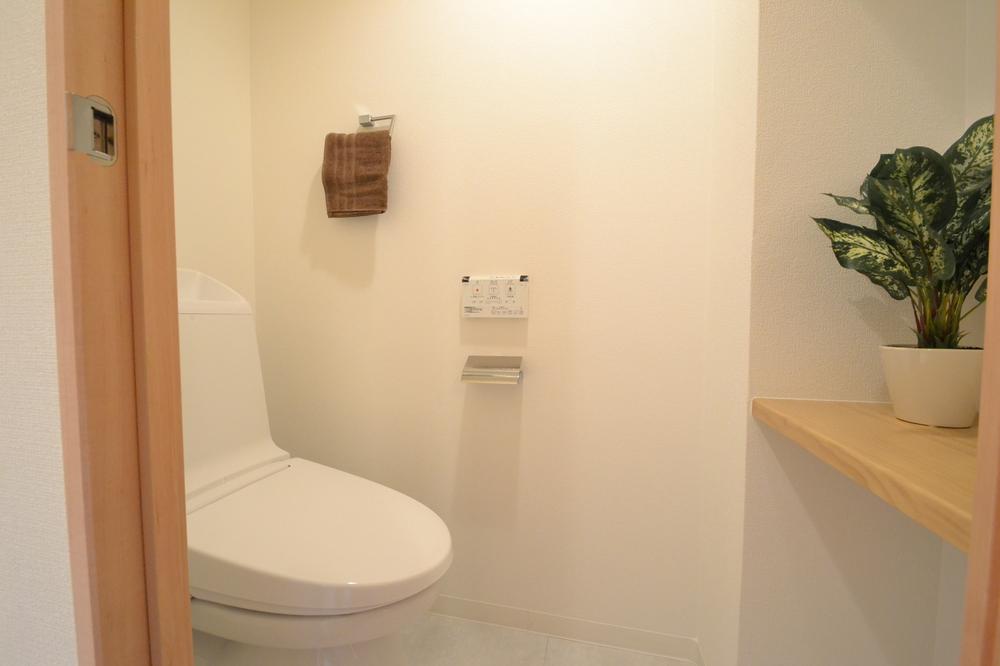 Toilet. With warm hot water cleaning function