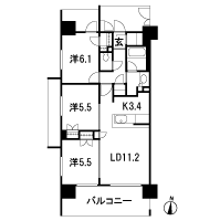 Floor: 3LDK + WIC + SIC, the occupied area: 68.67 sq m, Price: 38,900,000 yen ~ 42,900,000 yen, now on sale