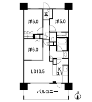 Floor: 3LDK + WIC, the occupied area: 66.15 sq m, Price: 38,800,000 yen ~ 42,900,000 yen, now on sale