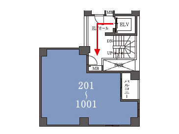 Features of the building.  [1 floor 1 ~ 2 House floor layout] All premises to realize the dwelling unit layout with no adjacent dwelling unit on the same floor. Each dwelling unit is the privacy of those who live for that is independent is protected, you can send a comfortable life. When you get off the elevator, Private, great house will spread. (Floor conceptual diagram)