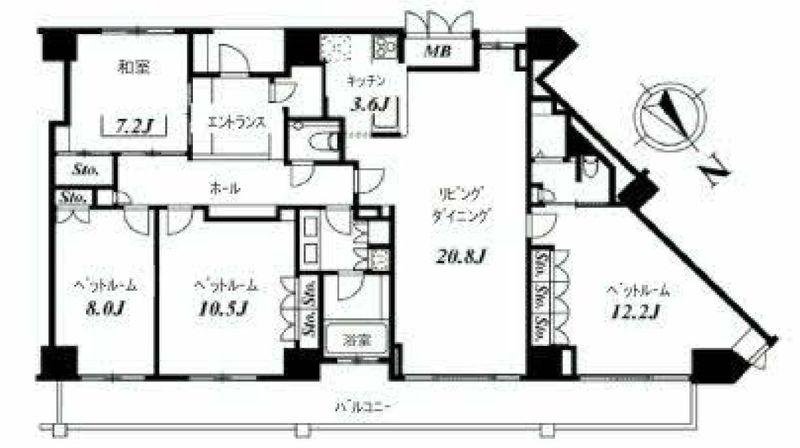 Floor plan. 4LDK, Price 86 million yen, Footprint 144.41 sq m floor plan