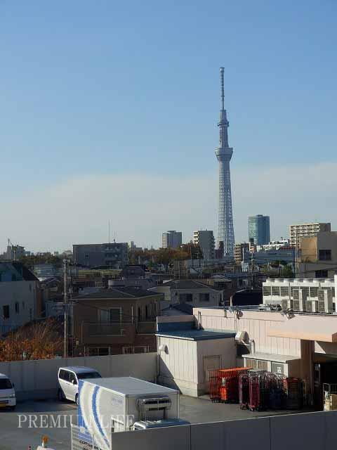 View photos from the dwelling unit. View overlooking the «view» Sky tree