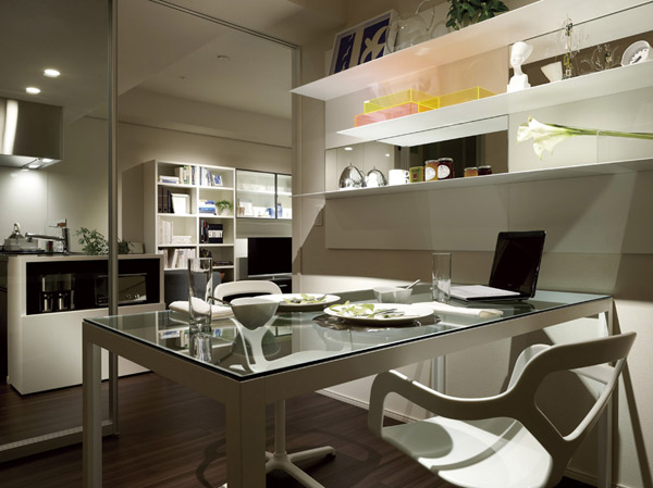 Living.  [SW-60F type / 2LDK ・ 55.38 sq m  Dining]  ※ Same as on the left.