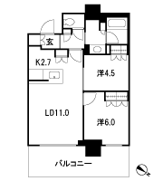 Floor: 2LDK, occupied area: 55.38 sq m, Price: TBD