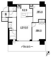 Floor: 2LDK + SIC, the occupied area: 55.94 sq m, Price: TBD