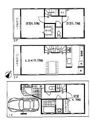 Building plan example (floor plan). Building plan example (B No. land) Building area 79.85 sq m