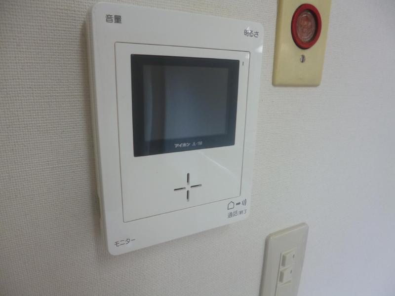 Security. Intercom with TV monitor