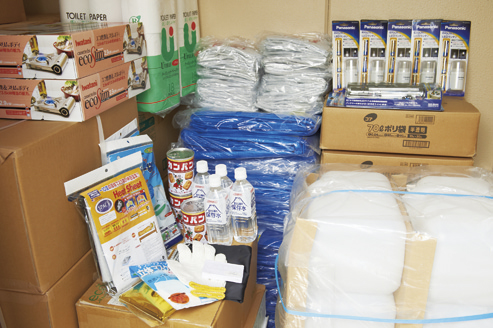 earthquake ・ Disaster-prevention measures.  [Disaster prevention warehouse] Major earthquake and fire, etc., On the assumption that the lifelines such as electricity or gas is interrupted by the emergency disaster, We have established a stockpile warehouse of disaster prevention for the common areas. (Same specifications)