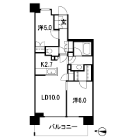Floor: 2LD ・ K + WIC + N, the occupied area: 56.36 sq m, Price: 42,400,000 yen ・ 44,900,000 yen, now on sale