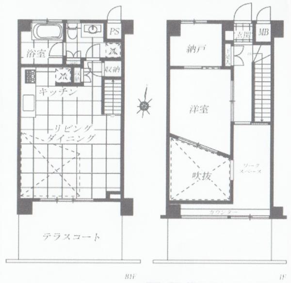 Floor plan. 1LDK+2S, Price 39,900,000 yen, Occupied area 74.62 sq m