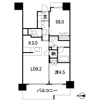 Floor: 1LDK + S / 2LDK, occupied area: 53.62 sq m