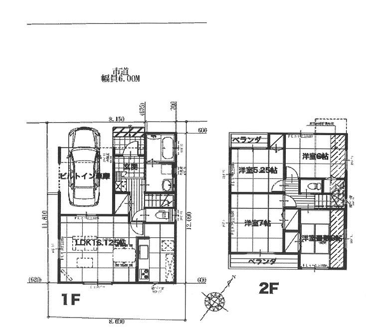 Floor plan. 29.4 million yen, 4LDK, Land area 96.67 sq m , Building area 106.82 sq m