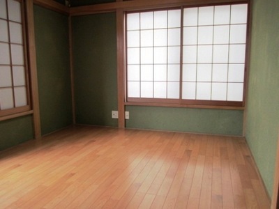 Living and room. Model change from Japanese-style Western-style