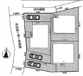 Compartment figure. 31,800,000 yen, 4LDK, Land area 124.28 sq m , Building area 92.33 sq m