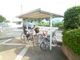 Other. Bicycle parking lot with a roof ☆ 