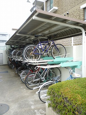Other common areas.  ◆ Bicycle parking lot has also been firmly maintenance ◆ 