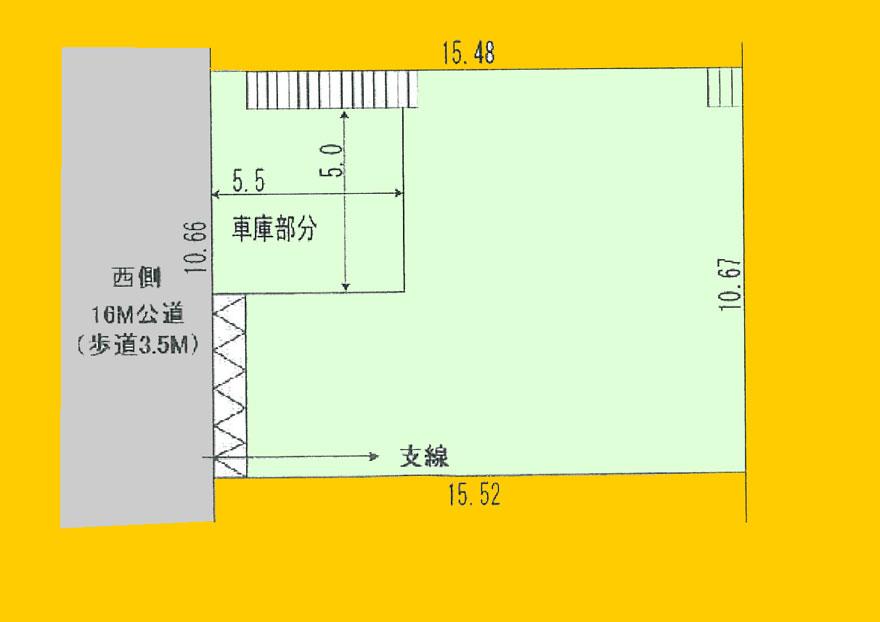 Compartment figure. Land price 33,800,000 yen, Land area 165.29 sq m