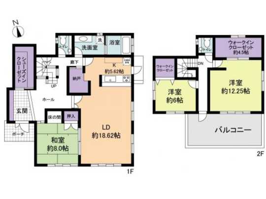 Floor plan. All rooms 6 quires more ・ Storage space is abundant Floor.
