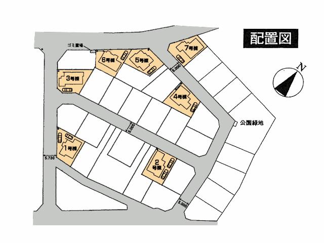 The entire compartment Figure. ◆ A new large-scale development subdivision ◆