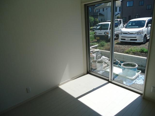 Non-living room. Bright room.