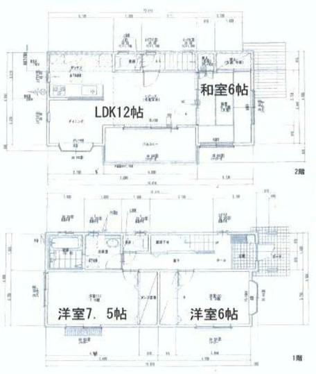 Floor plan. 26,800,000 yen, 3LDK, Land area 120.48 sq m , Building area 87.49 sq m